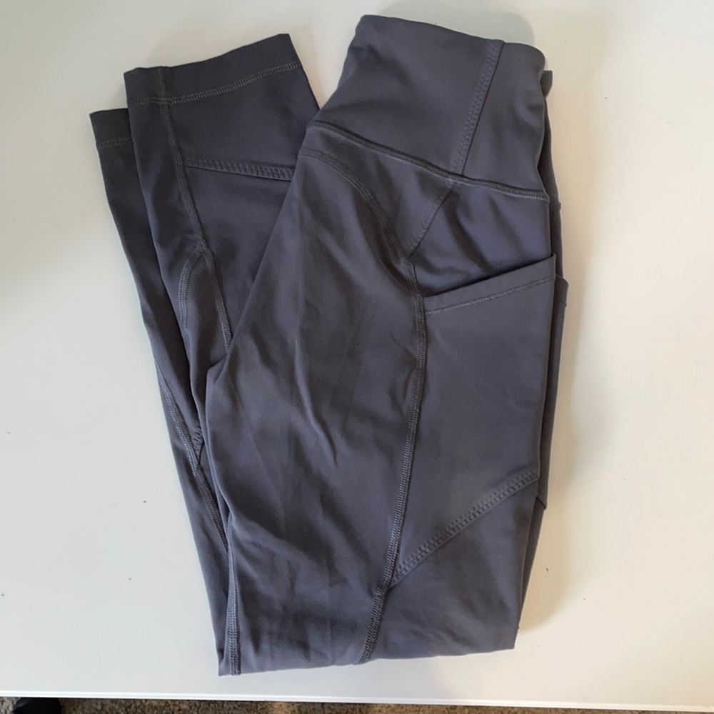LULULEMON PURPLE/GRAY LEGGINGS
